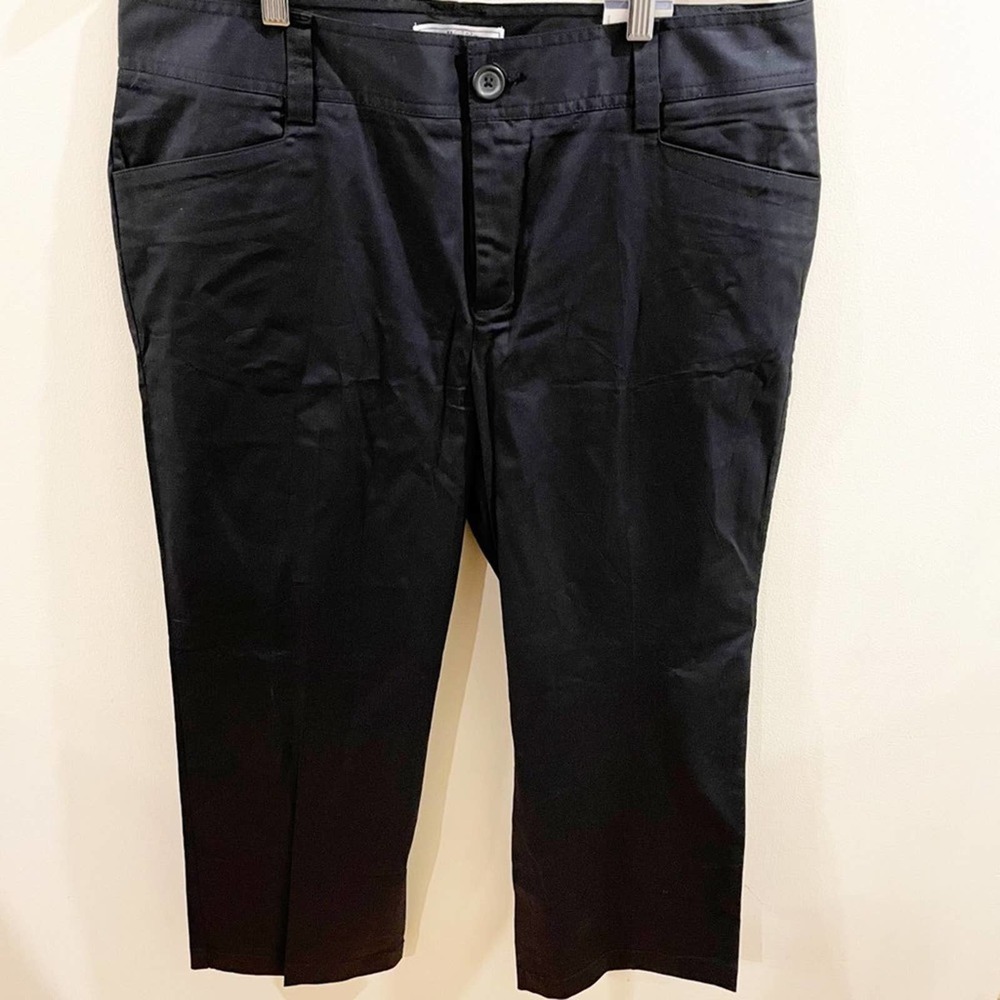 G. H. Bass & Co. Stretch Pants Black Size 14